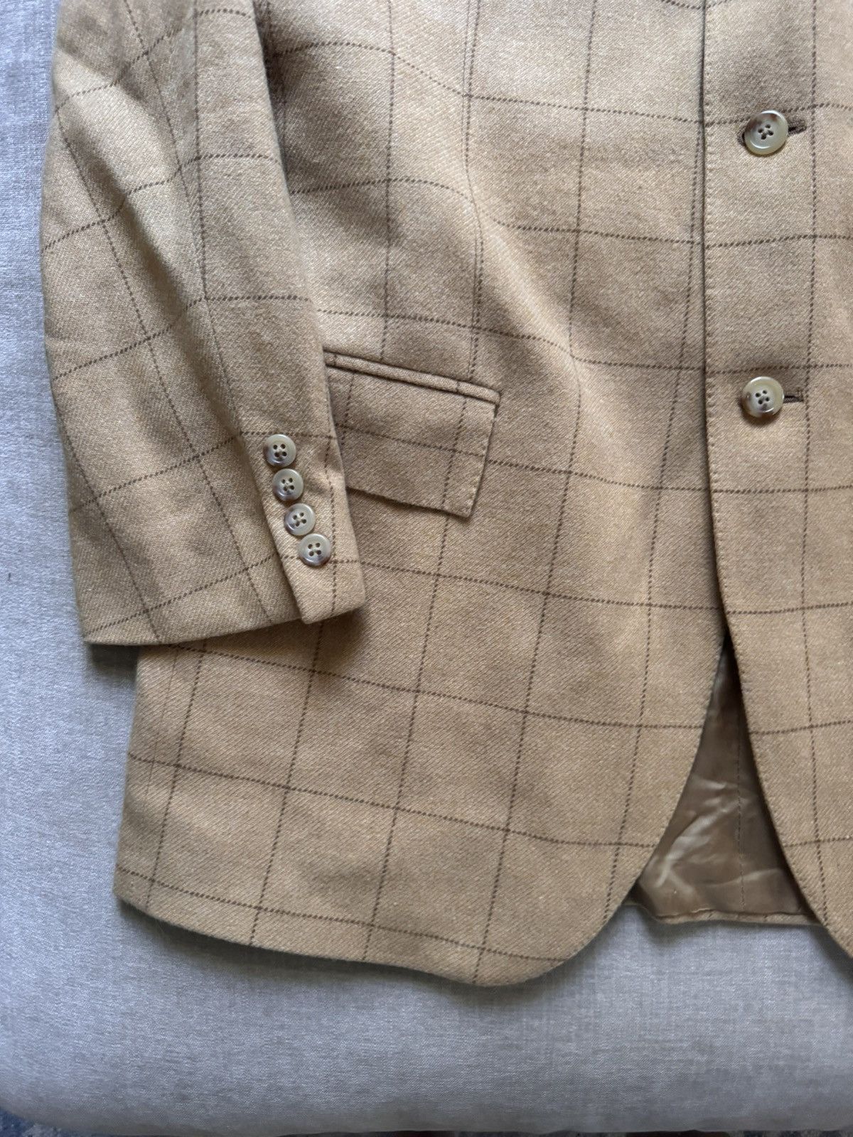 Polo Ralph Lauren Polo by Ralph Lauren Made in Italy Angora Blend Jacket Size 44L - 4 Thumbnail