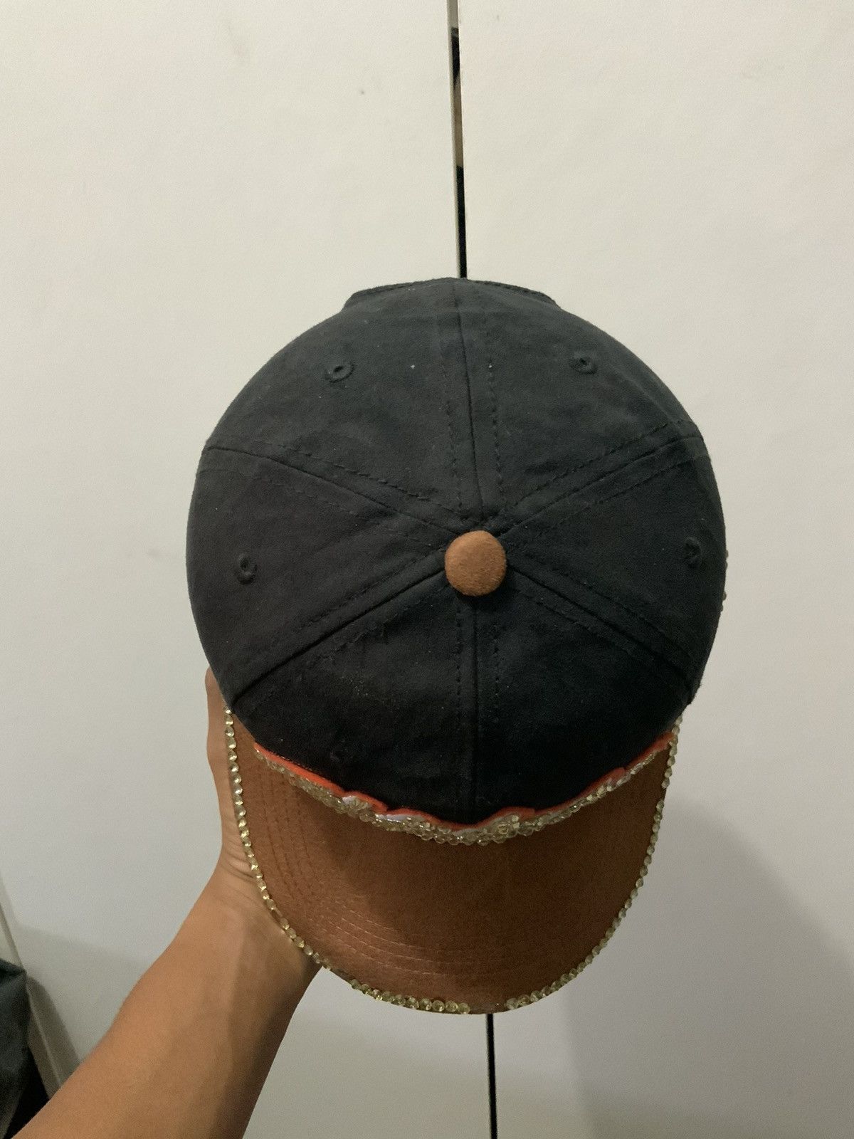 Japanese Brand Athletic Diamond Black Hat Size ONE SIZE - 7 Thumbnail