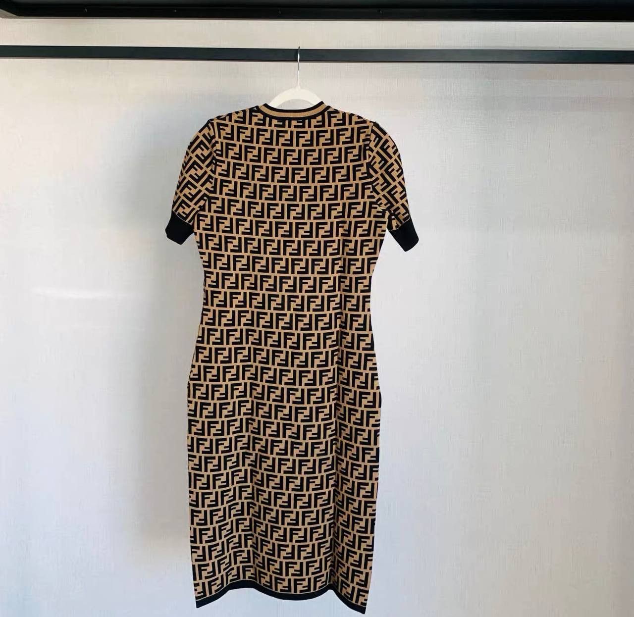 Fendi Fendi dress with all-over print Size S / US 4 / IT 40 - 2 Thumbnail