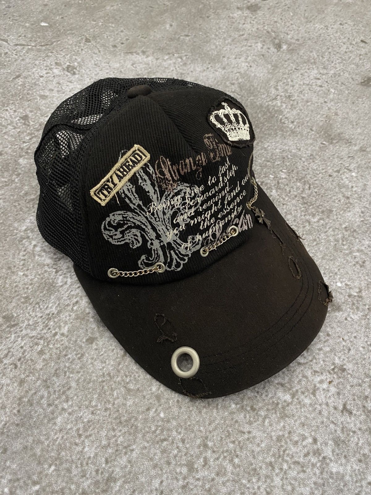 If Six Was Nine Marsal punk trucker hat i6w9 styled Size ONE SIZE - 2 Thumbnail