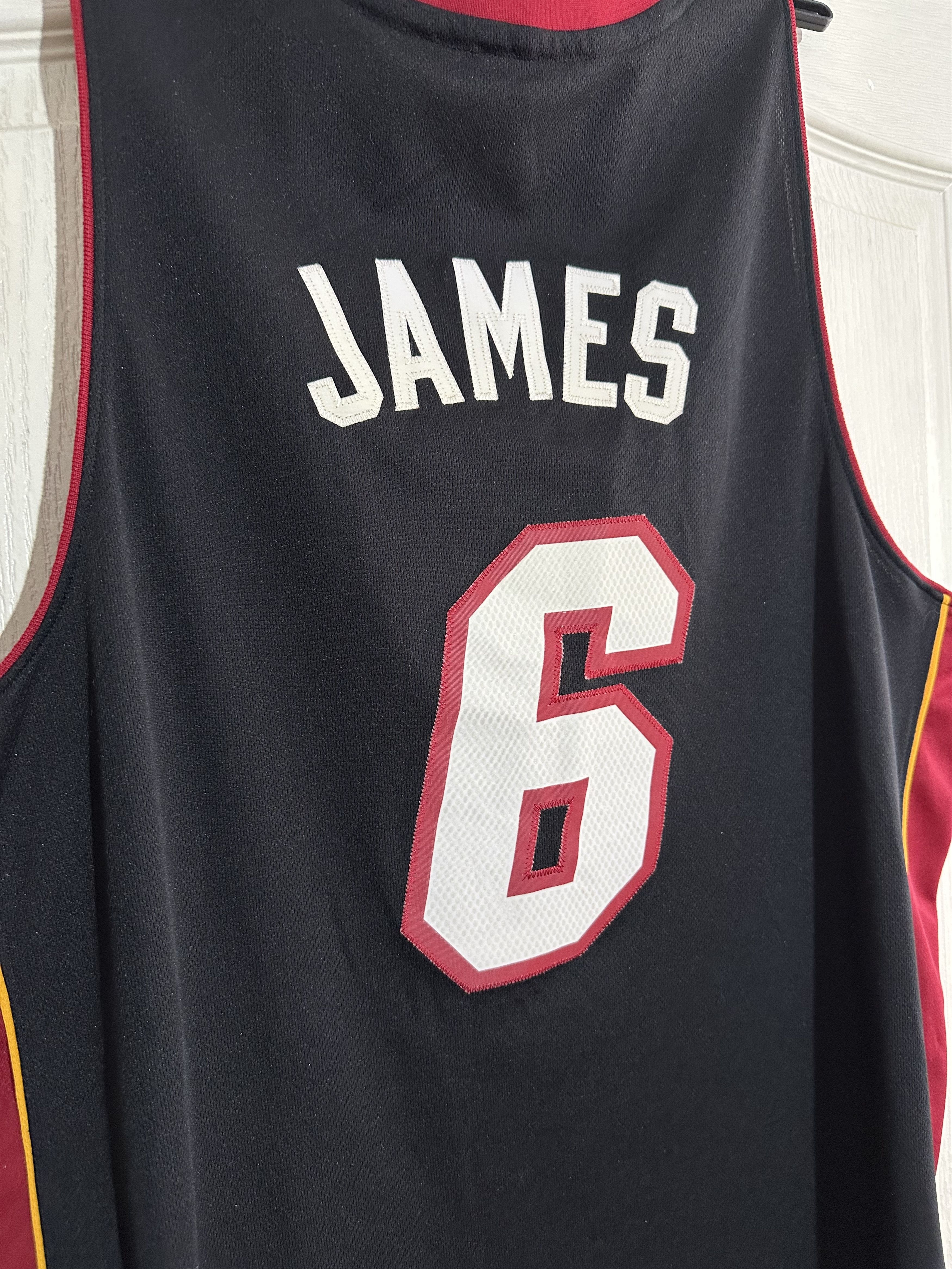 Adidas × NBA Lebron James Jersey Miami Heat Size US XL / EU 56 / 4 - 5 Thumbnail