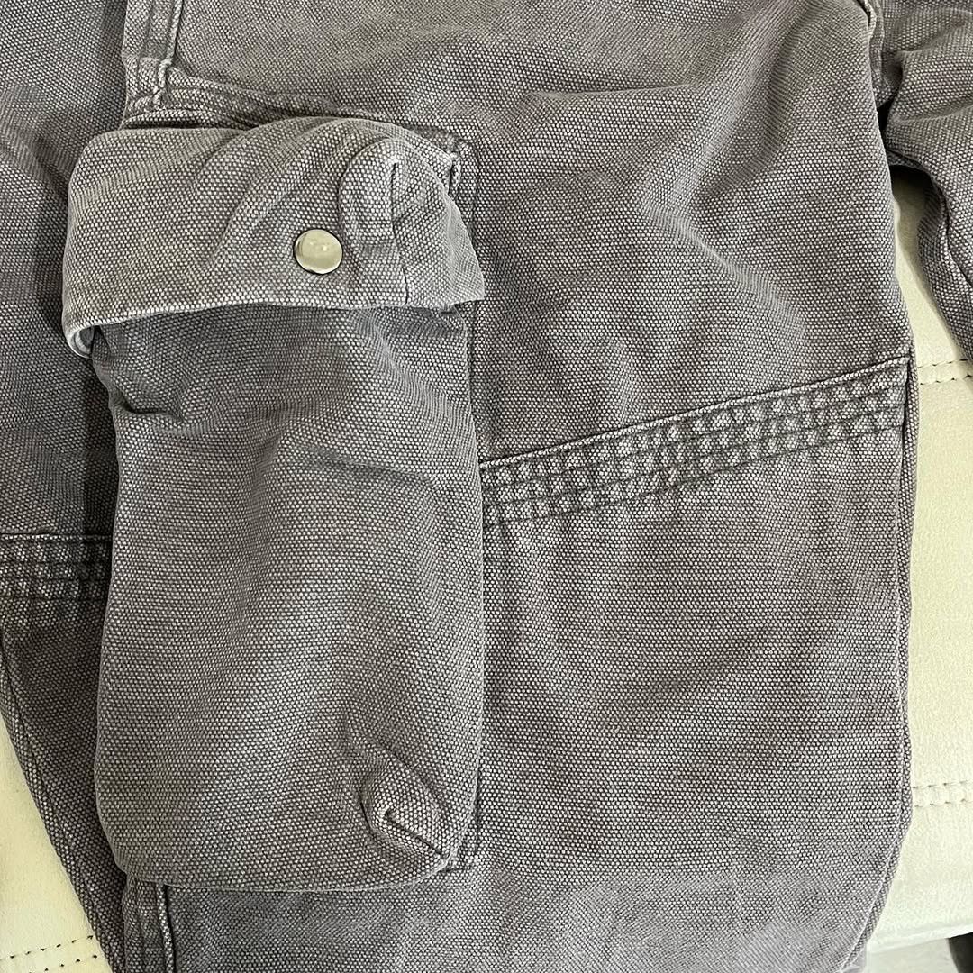 Cole Henry Parachute Cargo Pants Washed Black Size US 32 / EU 48 - 5 Thumbnail