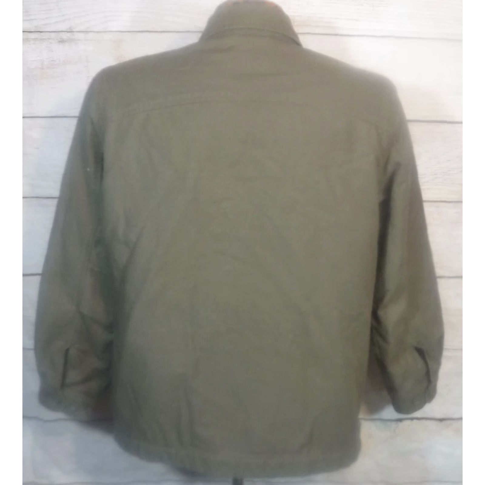 Royal Robbins VINTAGE Royal Robbins 68149 Brown Cotton Fleece Lined Full Zip Outdoor Field Jacket M Womens Size M / US 6-8 / IT 42-44 - 3 Thumbnail