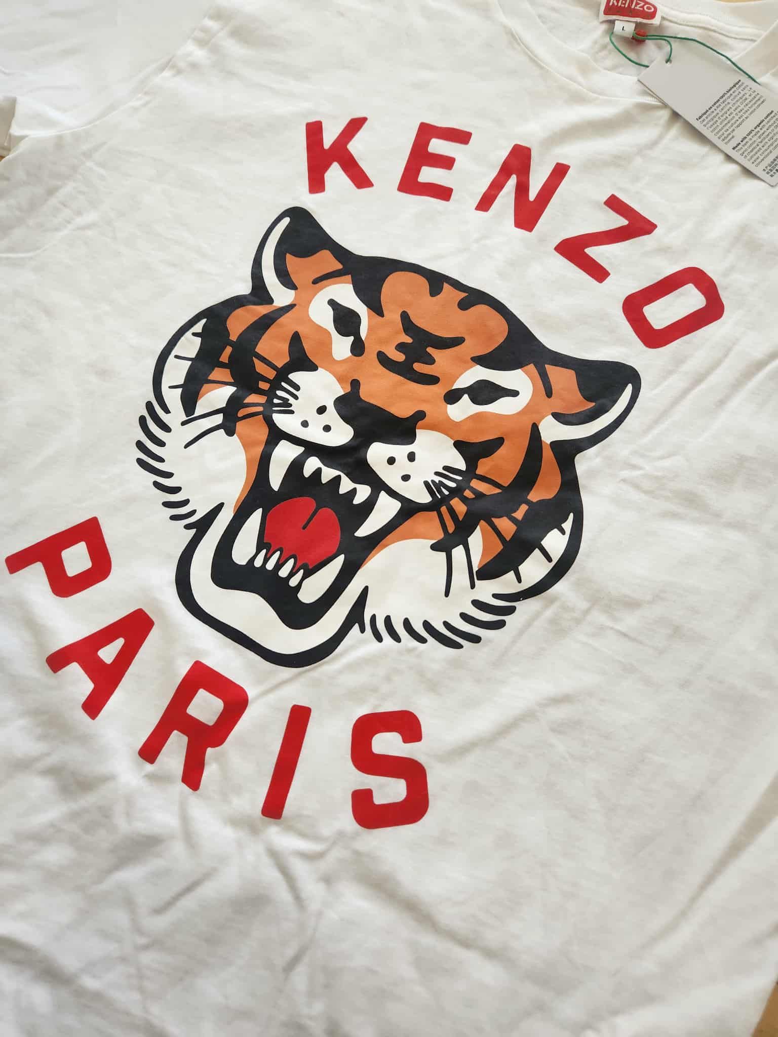 Human Made KENZO Paris Lucky Tiger T-Shirt by NIGO Size US L / EU 52-54 / 3 - 2 Thumbnail