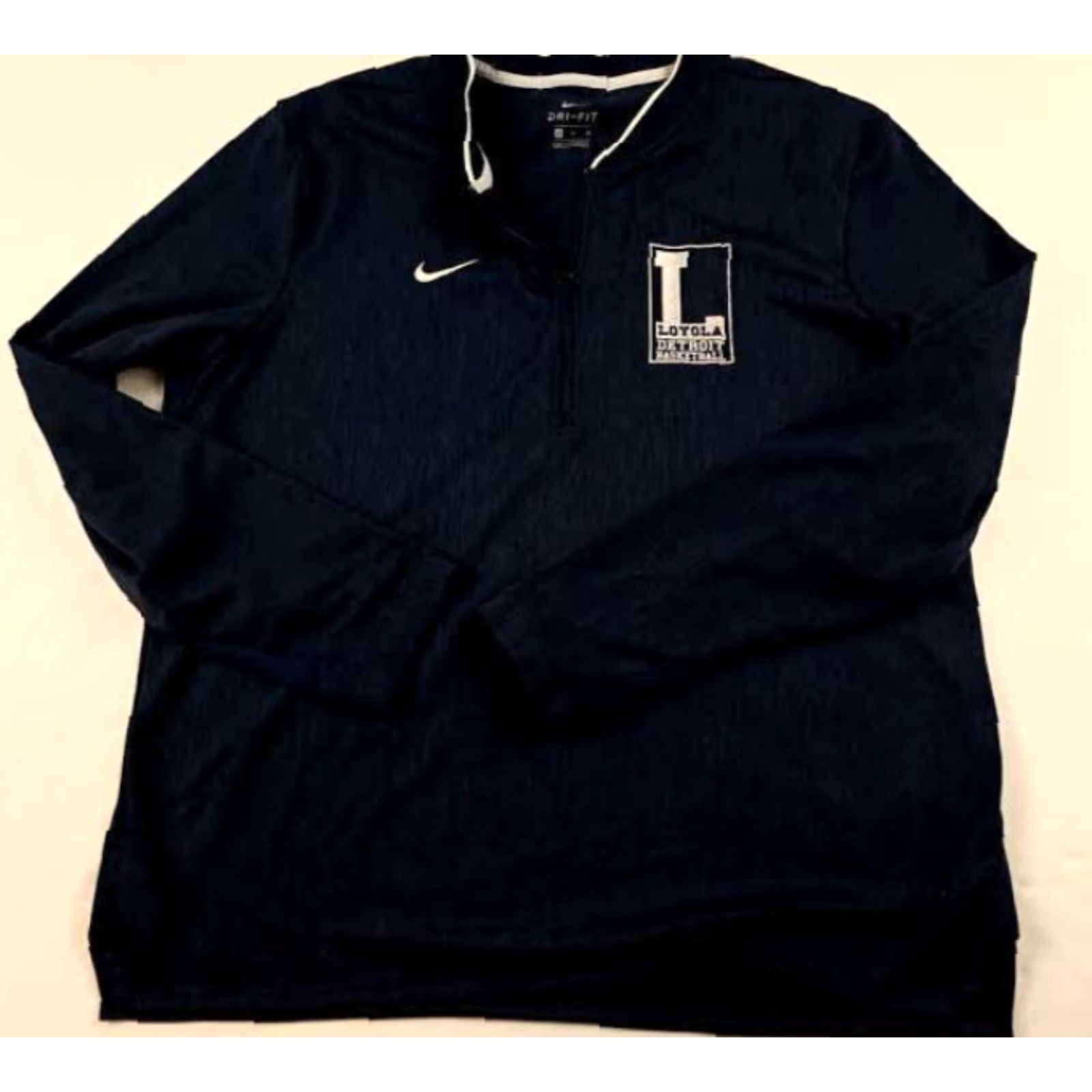 Nike Loyola Detroit Nike Dri-Fit 1/4 Zip Pullover Jacket XL Gray Men Windbreaker Spring Basketball Size US XL / EU 56 / 4 - 3 Thumbnail