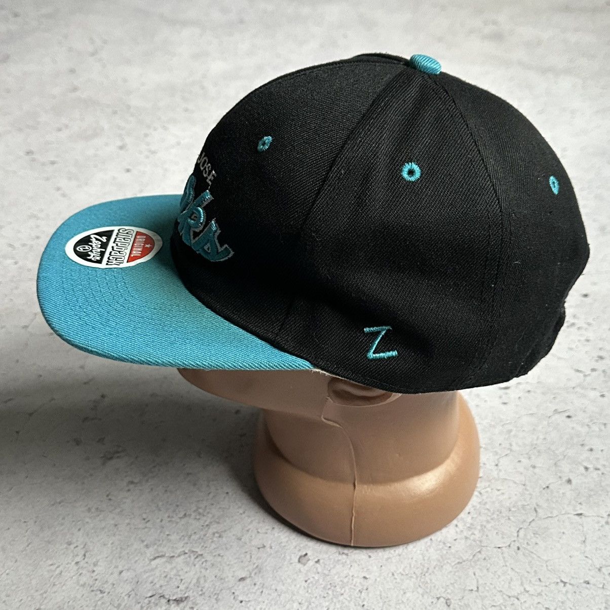 American Needle × NHL × Vintage Vintage San Jose Sharks NHL SnapBack Hat Zephyr Cap Size ONE SIZE - 8 Thumbnail