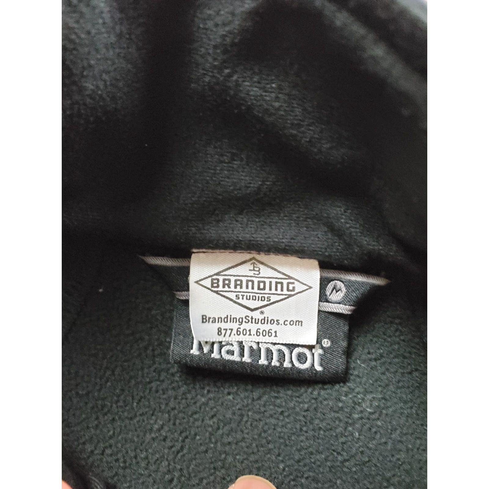 Marmot Marmot Gravity Jacket Womens Large Black Softshell Full Zip Stretch Fleece Lined Size L / US 10 / IT 46 - 4 Thumbnail