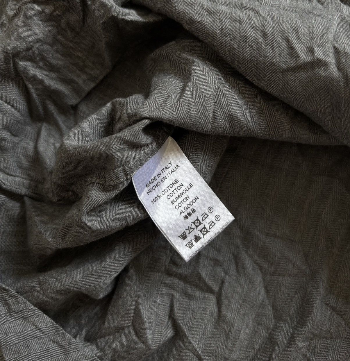 Corneliani × Designer Luxury Corneliani ID Cotton Shirt Button Up Old Money Size US L / EU 52-54 / 3 - 3 Thumbnail