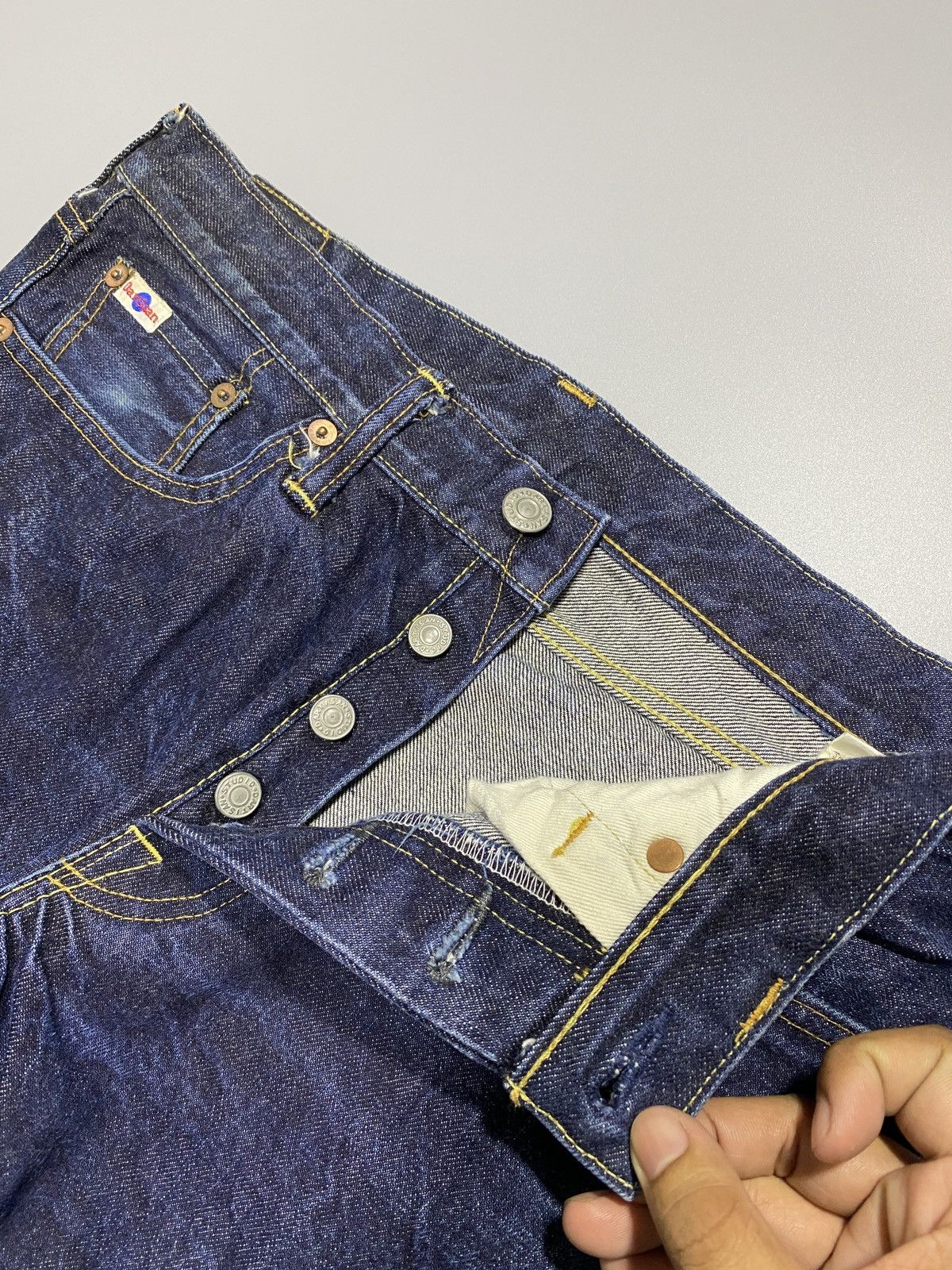 Studio D'Artisan SD-106 Selvedge Jeans Size US 30 / EU 46 - 5 Thumbnail