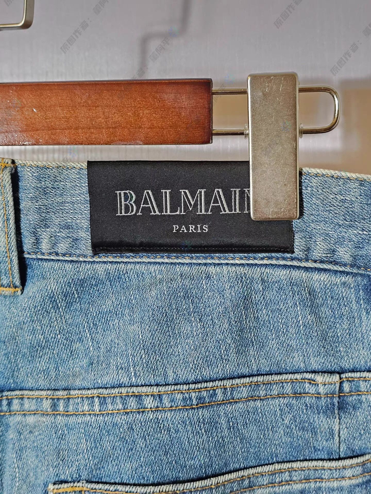 Balmain Balmain biker jeans。 Q4 Size US 34 / EU 50 - 6 Thumbnail