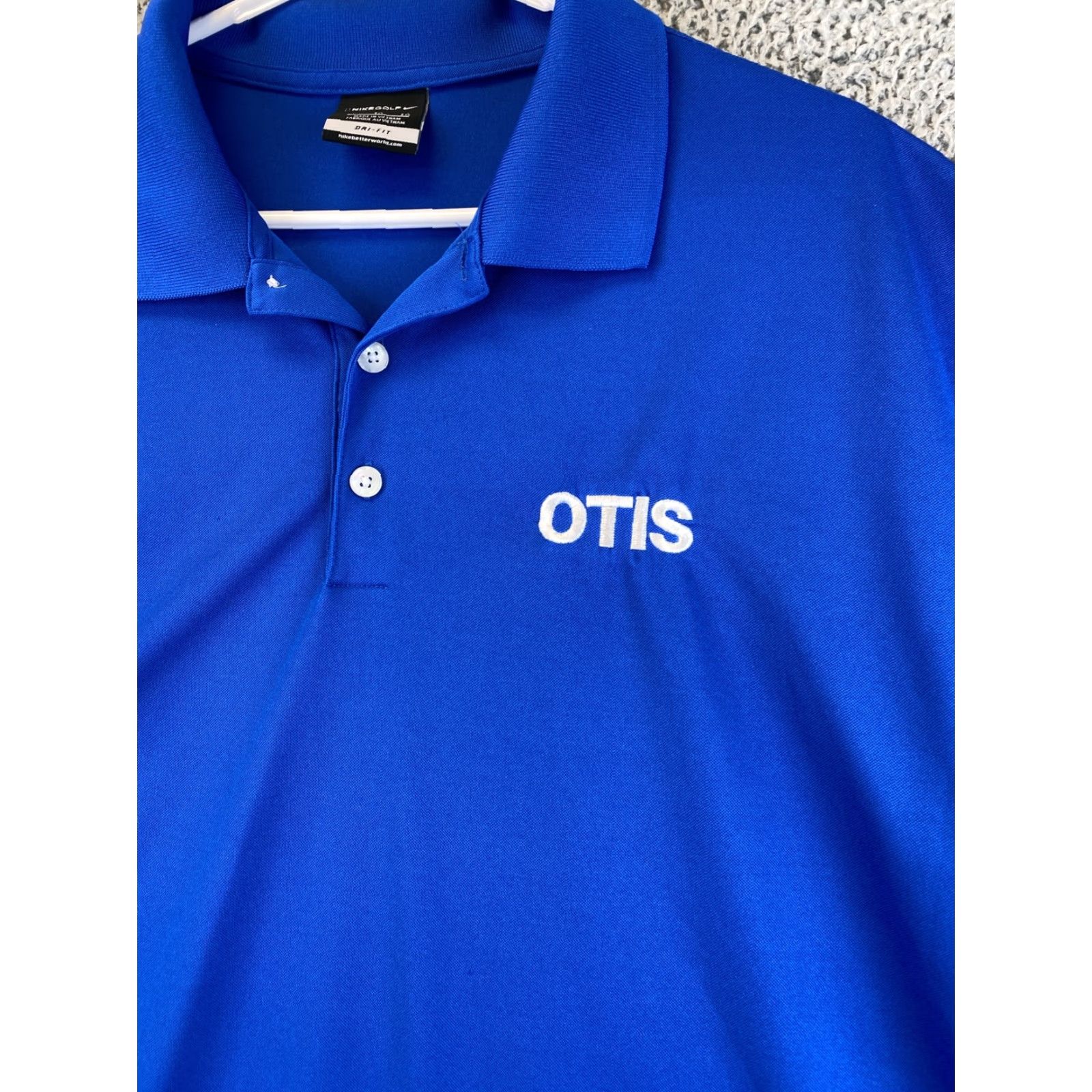 Nike Nike Dri-FIT Golf Polo Shirt Men XL Blue Nike Performance Dri-FIT Size US XL / EU 56 / 4 - 3 Thumbnail