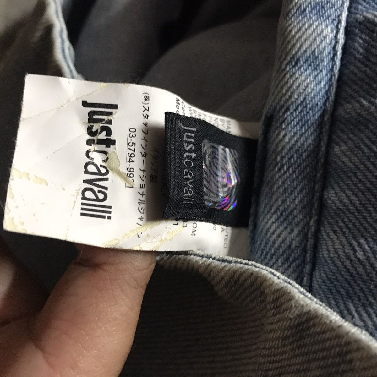 If Six Was Nine × Just Cavalli Denim Skirt just Cavalli Size 29" - 6 Thumbnail