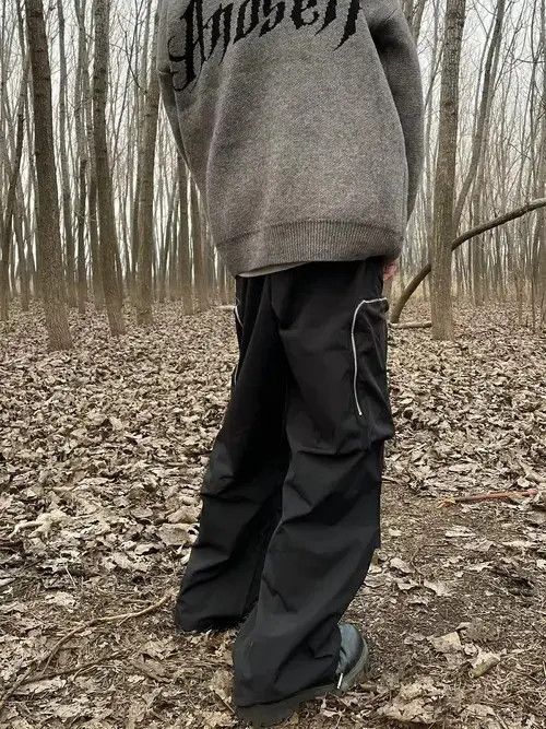 Japanese Brand utility tactical baggy cargo pants Size US 32 / EU 48 - 3 Thumbnail