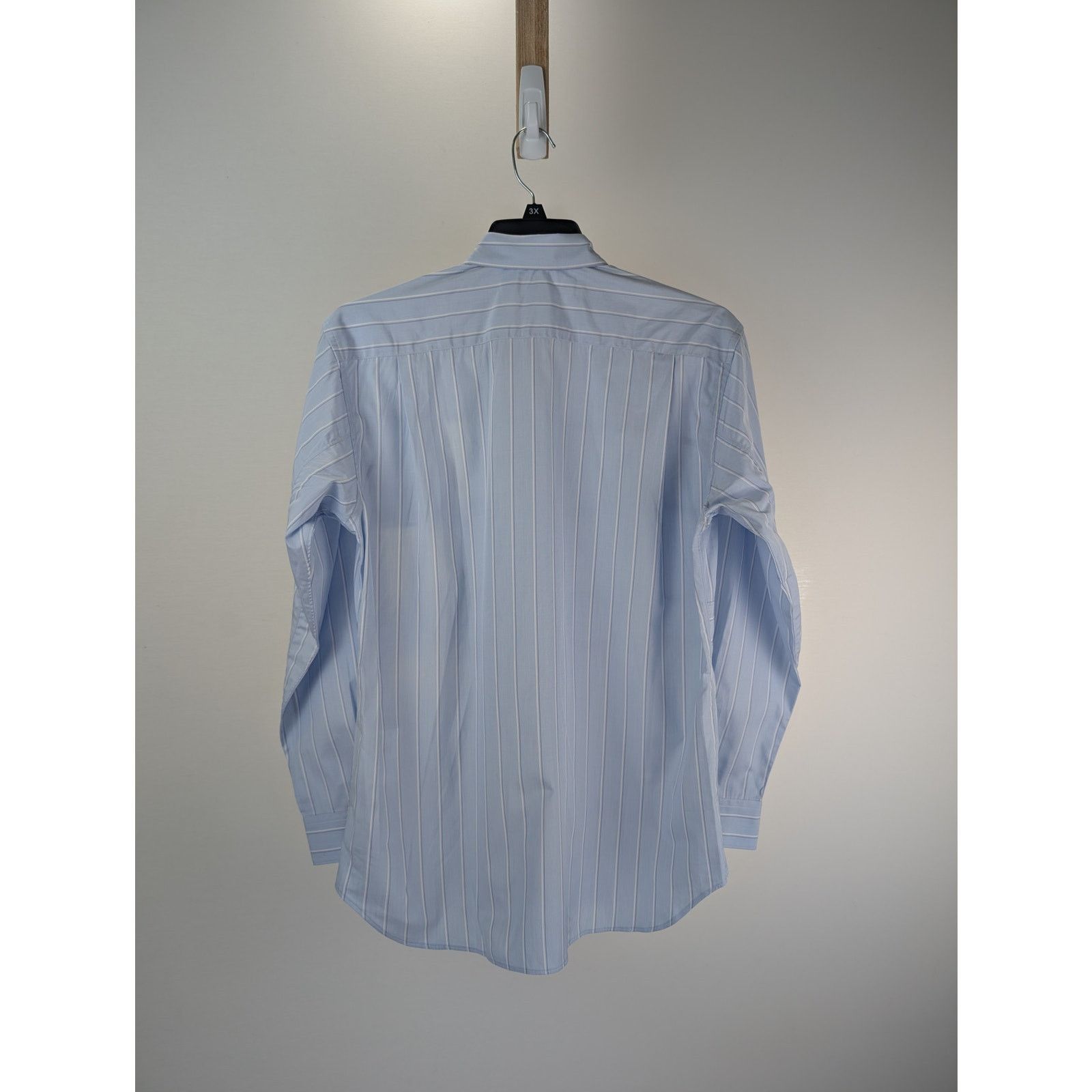 Comme des Garcons o1rshd1 Blue Cutout Patchwork Button Up Shirt in Light Blue Size US S / EU 44-46 / 1 - 11 Thumbnail