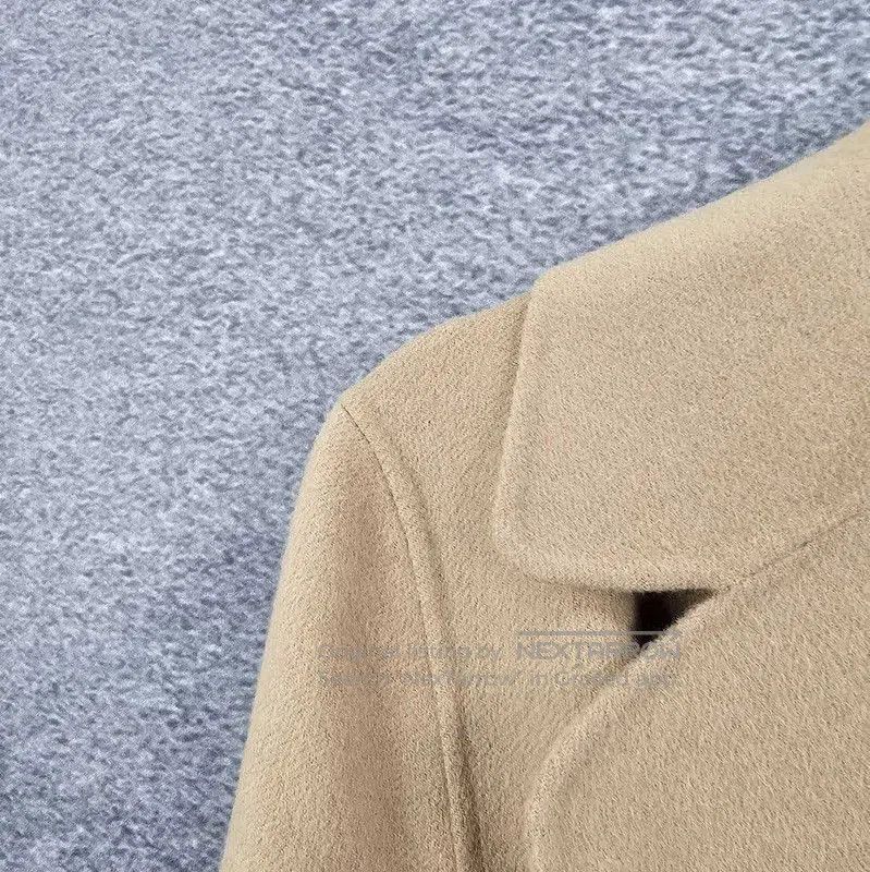 Max Mara MaxMara Women's Khaki Wool Coat . Size M / US 6-8 / IT 42-44 - 3 Thumbnail