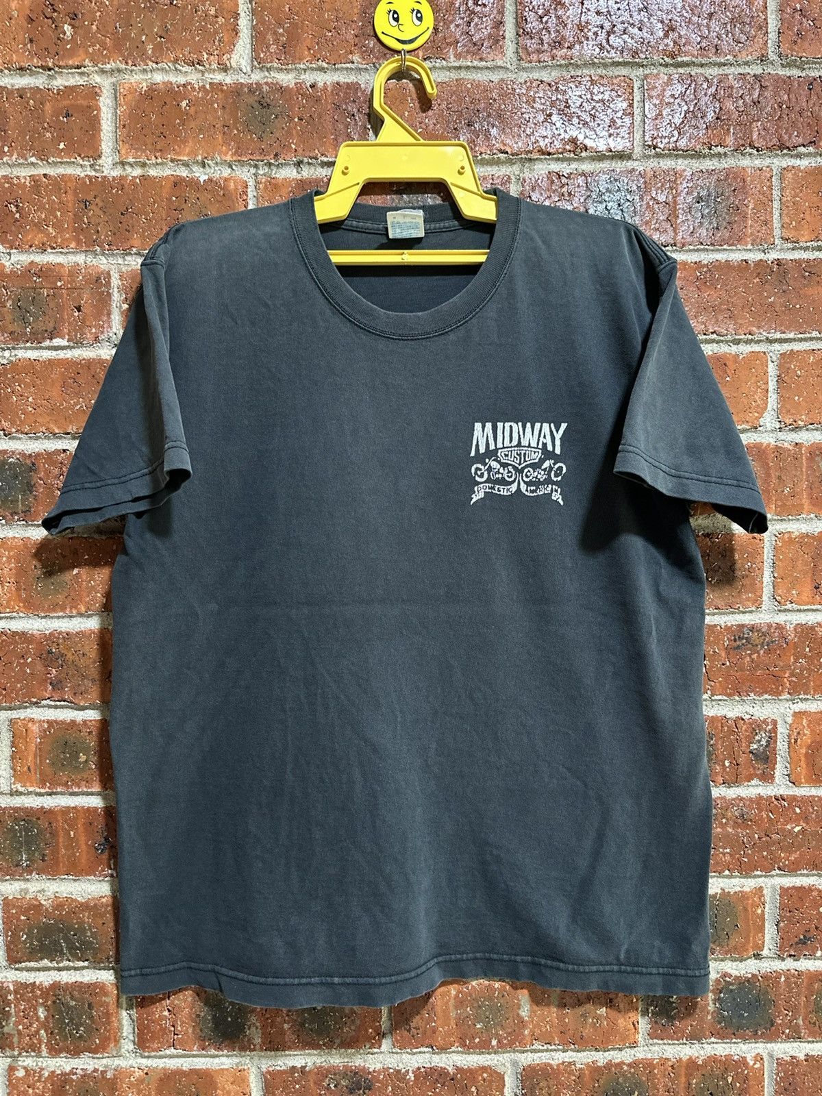 Harley Davidson × Vintage × West Coast Choppers Vintage Midway Custom Domestic American Faded Tee Size US L / EU 52-54 / 3 - 2 Thumbnail