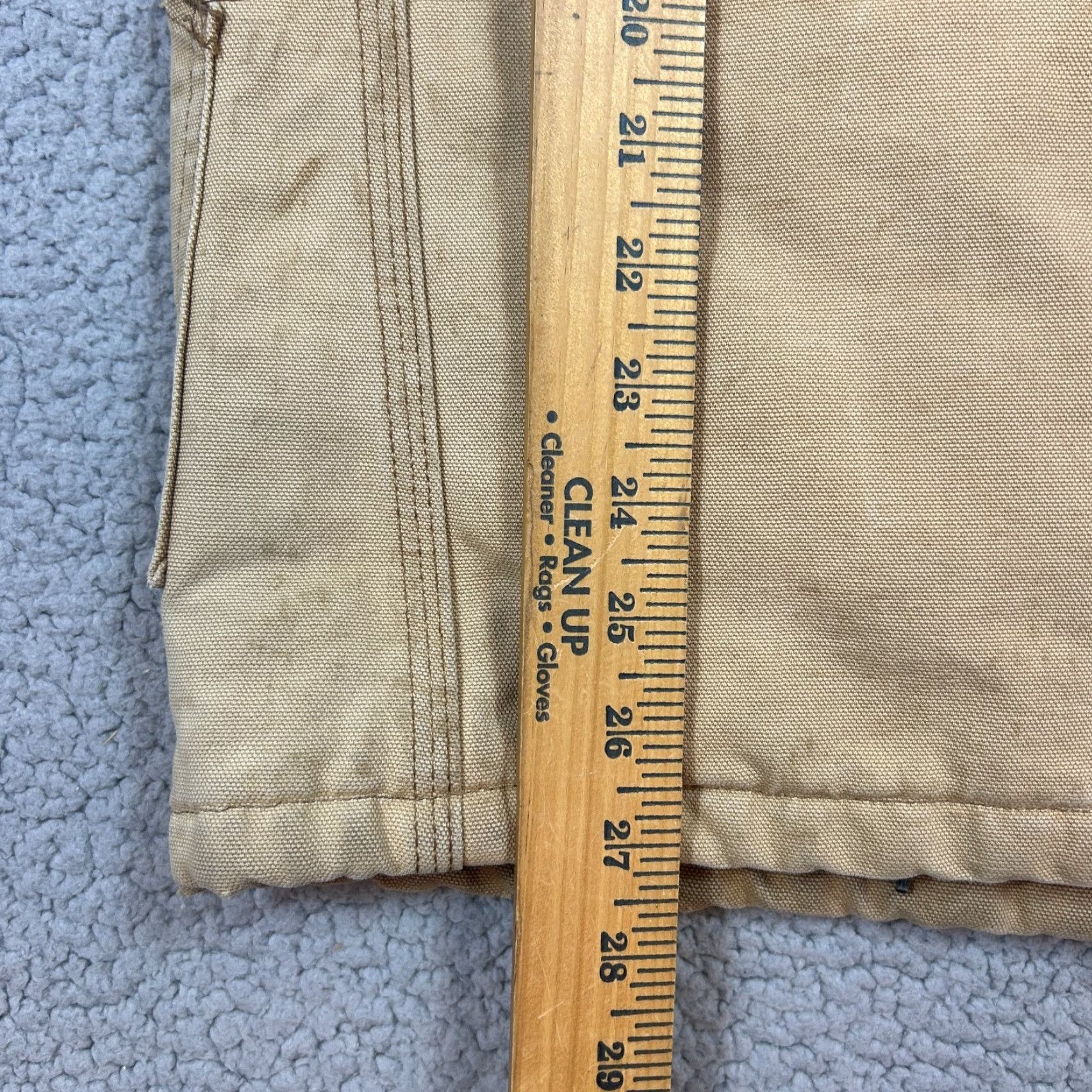 Carhartt VINTAGE Carhartt Jacket Mens Small Corduroy Bomber Insulated Beige Detroit Collar Size US S / EU 44-46 / 1 - 7 Thumbnail
