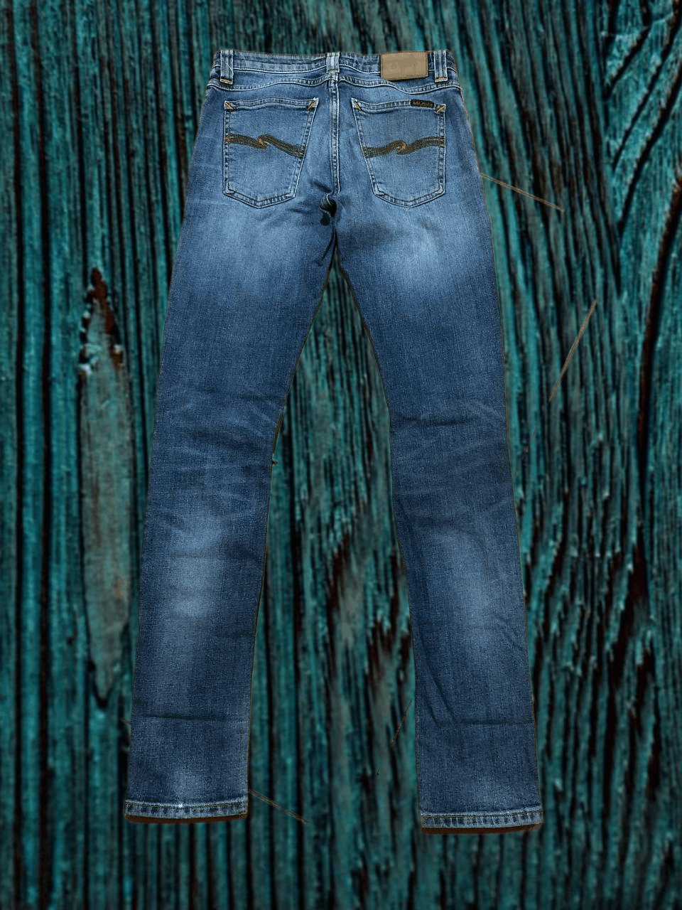 Nudie Jeans Nudie Jeans Men's Distressed Button Fly Dark Den Size US 28 / EU 44 - 1 Thumbnail