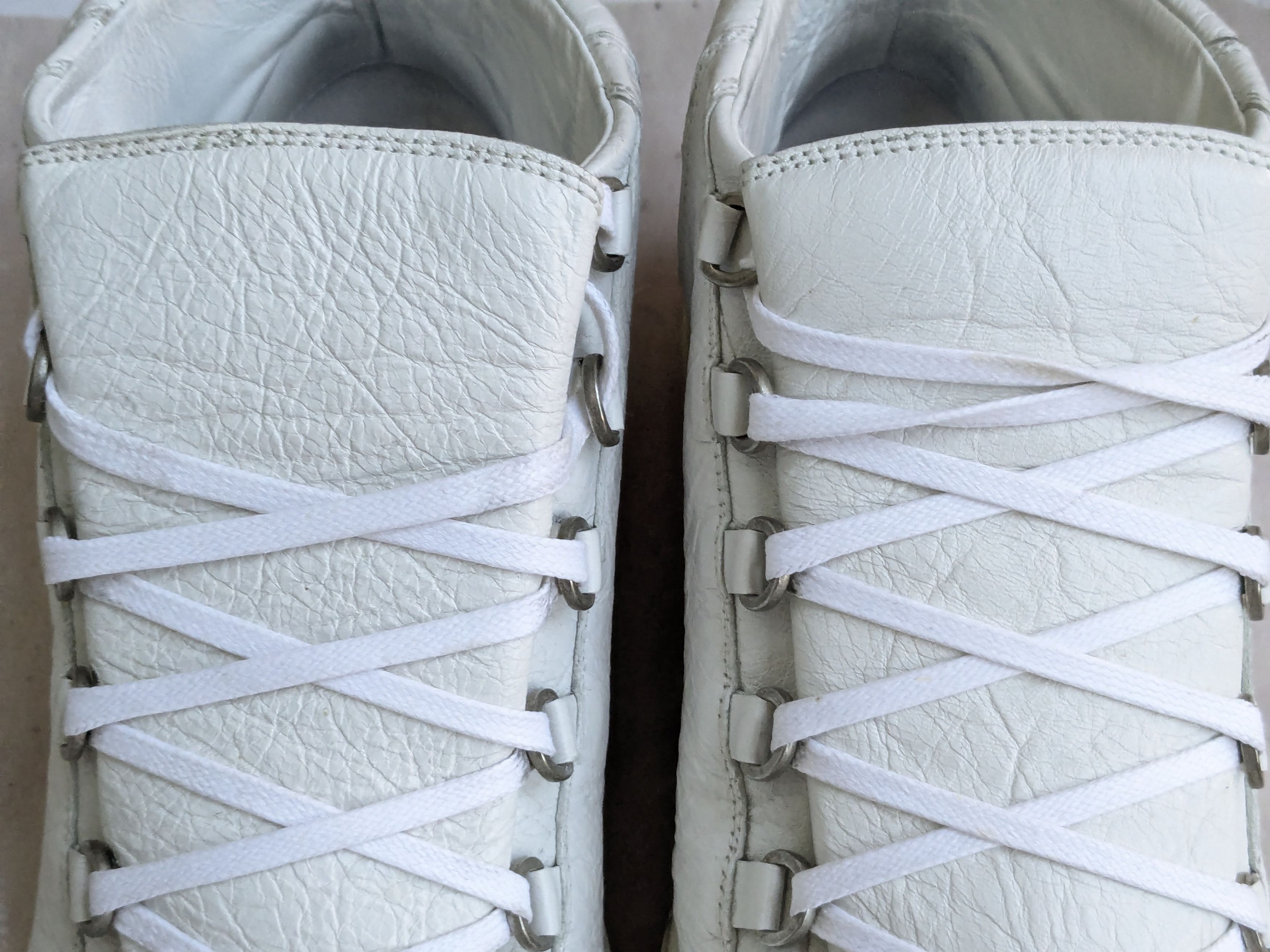 Balenciaga Balenciaga Arena White 11 High Tops Leather Size US 11 / EU 44 - 2 Thumbnail