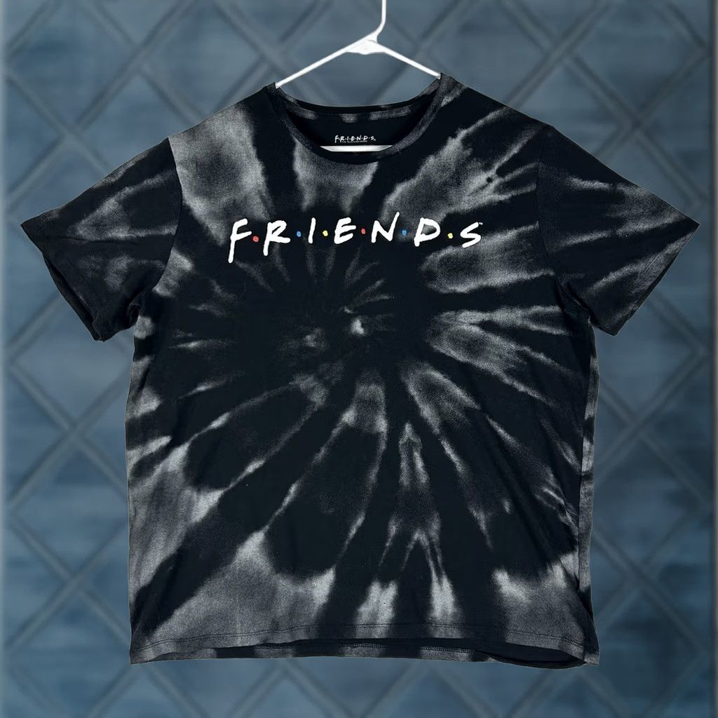Vintage VINTAGE Friends Graphic T-Shirt Mens XL Gray Short Sleeve Crew Neck 90s Retro Size US XL / EU 56 / 4 - 1 Thumbnail