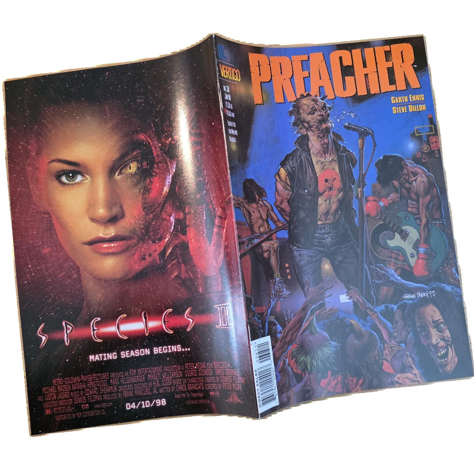 DC Comics Preacher #38 (1998) DC Vertigo NM Size ONE SIZE - 2 Thumbnail