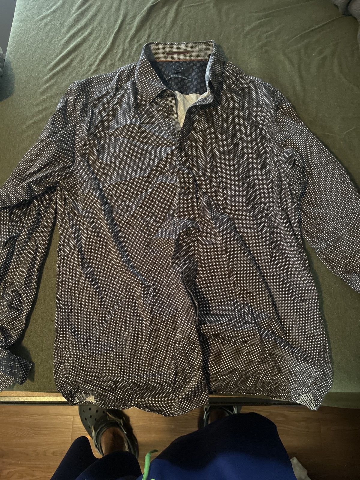 Ted Baker Ted baker long sleeve button up Size US M / EU 48-50 / 2 - 4 Thumbnail
