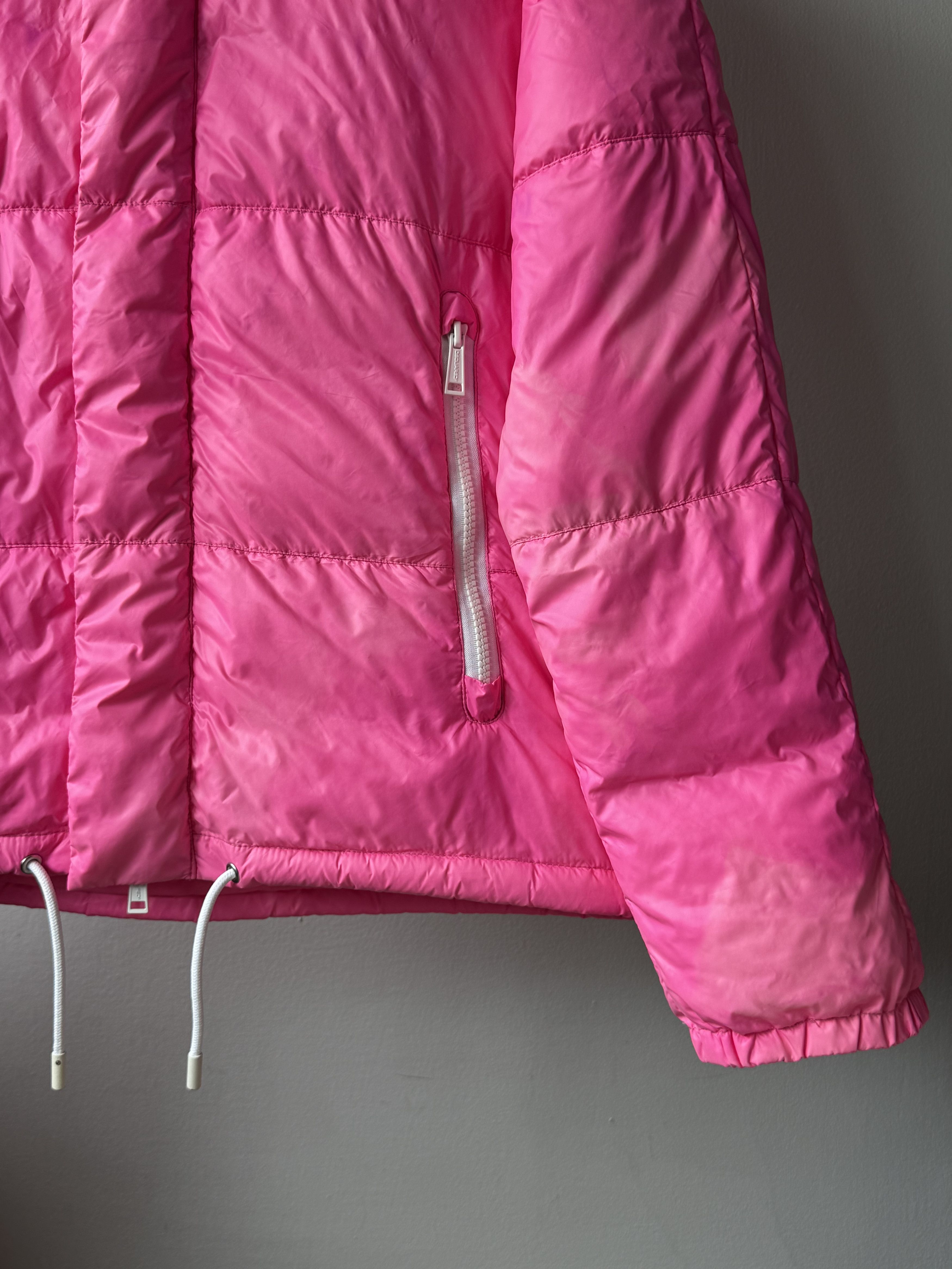 Dsquared2 Dsquared2 Pink Nylon Real Down Feather Puffer Padded Jacket Size US M / EU 48-50 / 2 - 13 Thumbnail