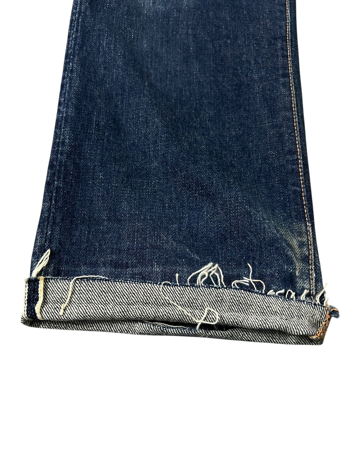Evisu Vintage Evisu Seagull Lot 2000 No 2 Distress Selvedge Jean Size US 28 / EU 44 - 6 Thumbnail