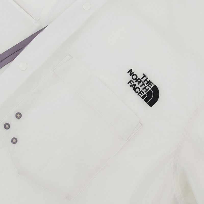 The North Face Urban Exploration BAND COLLAR CLIMBING SHIRT Gardenia White Size US M / EU 48-50 / 2 - 6 Thumbnail