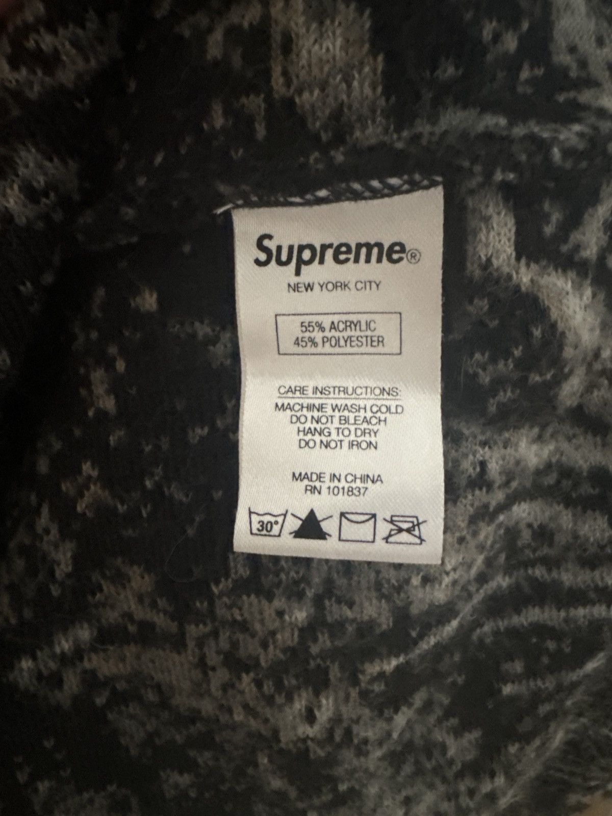 Supreme Supreme Wolf Fleece Jacket SS19 Size US XL / EU 56 / 4 - 6 Thumbnail