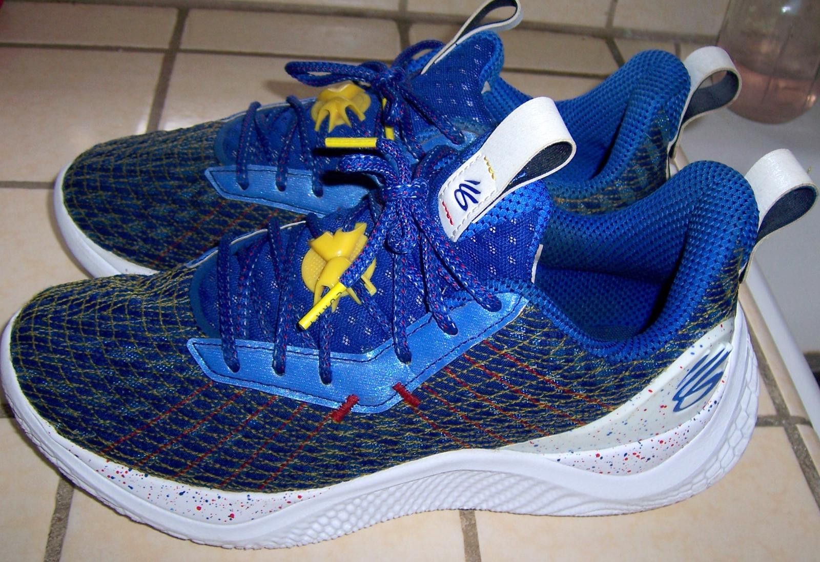 Under Armour Under Armour Flow 10 Curry-fornia Dub Nation Shoes - M 9 Size US 9 / EU 42 - 3 Thumbnail