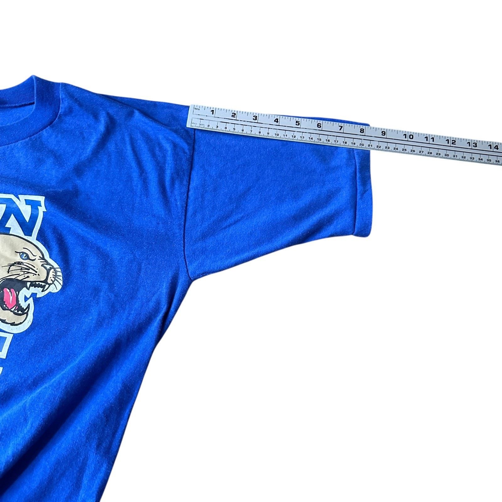 Other VTG Penn State Nittany Lions T-Shirt Men Large 1983 USA Blue Size US L / EU 52-54 / 3 - 8 Thumbnail