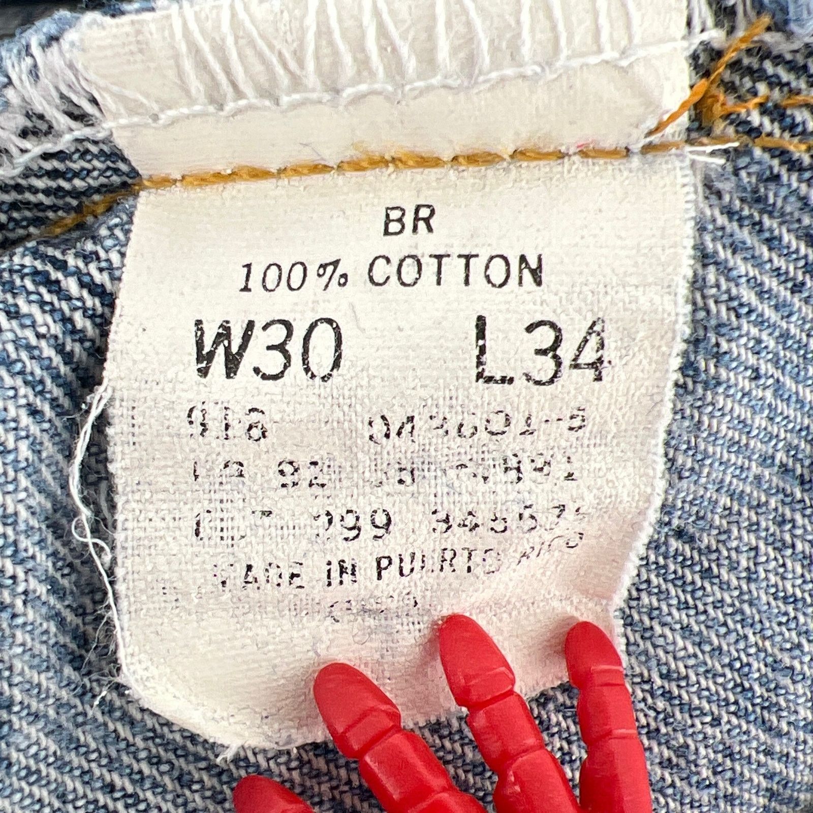 Levi's 90s Levi’s 550 relaxed fit jeans 1990s vintage Size US 30 / EU 46 - 5 Thumbnail