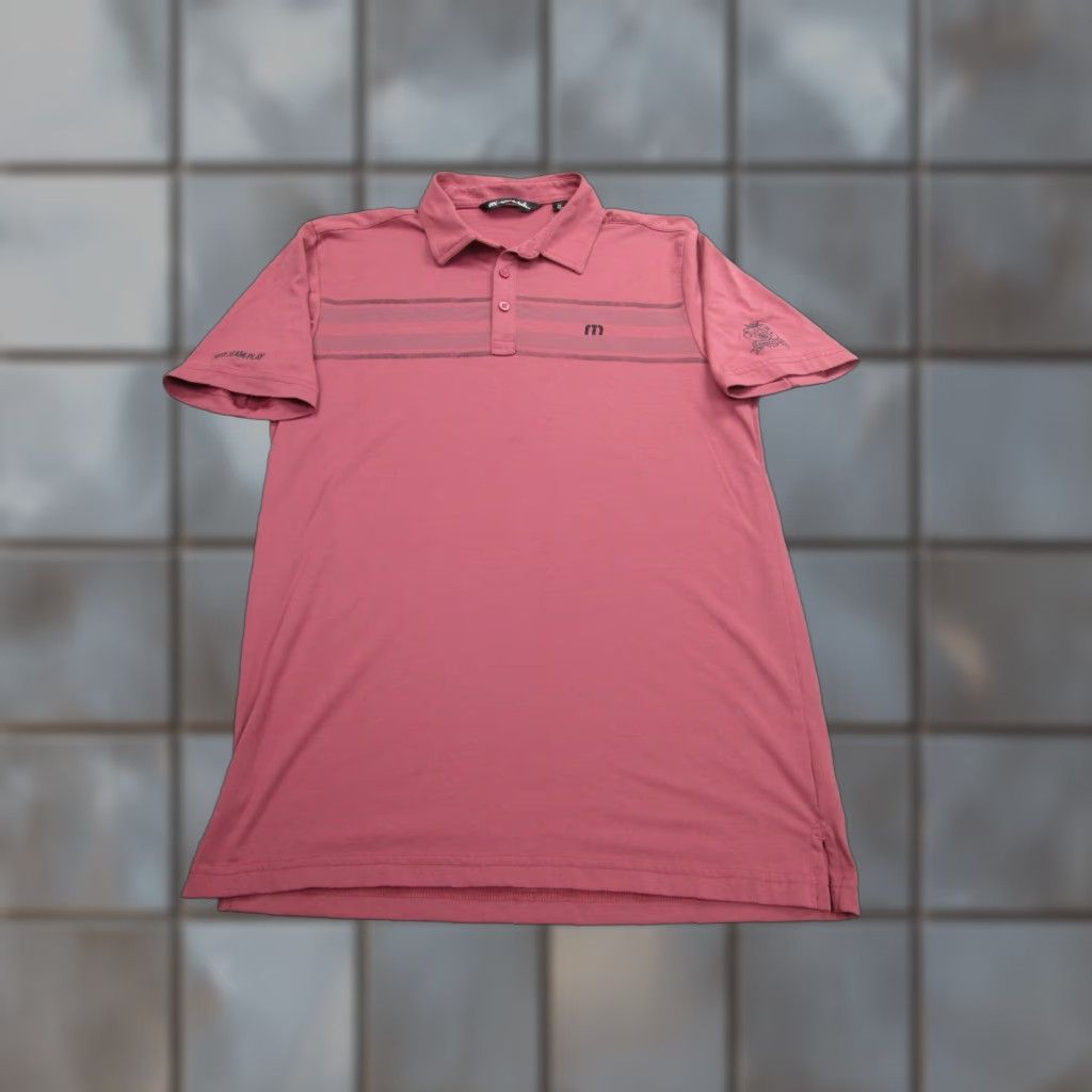 TravisMathew Travis Mathew Polo Shirt Mens Medium Valencia Country Club Golf 2023 Team Play Size US M / EU 48-50 / 2 - 1 Thumbnail