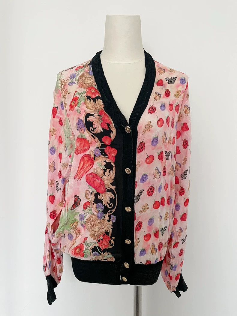 Versace Versace 1995 SS Natural Specimen Jacket 2504-Nextarrow Size M / US 6-8 / IT 42-44 - 1 Thumbnail
