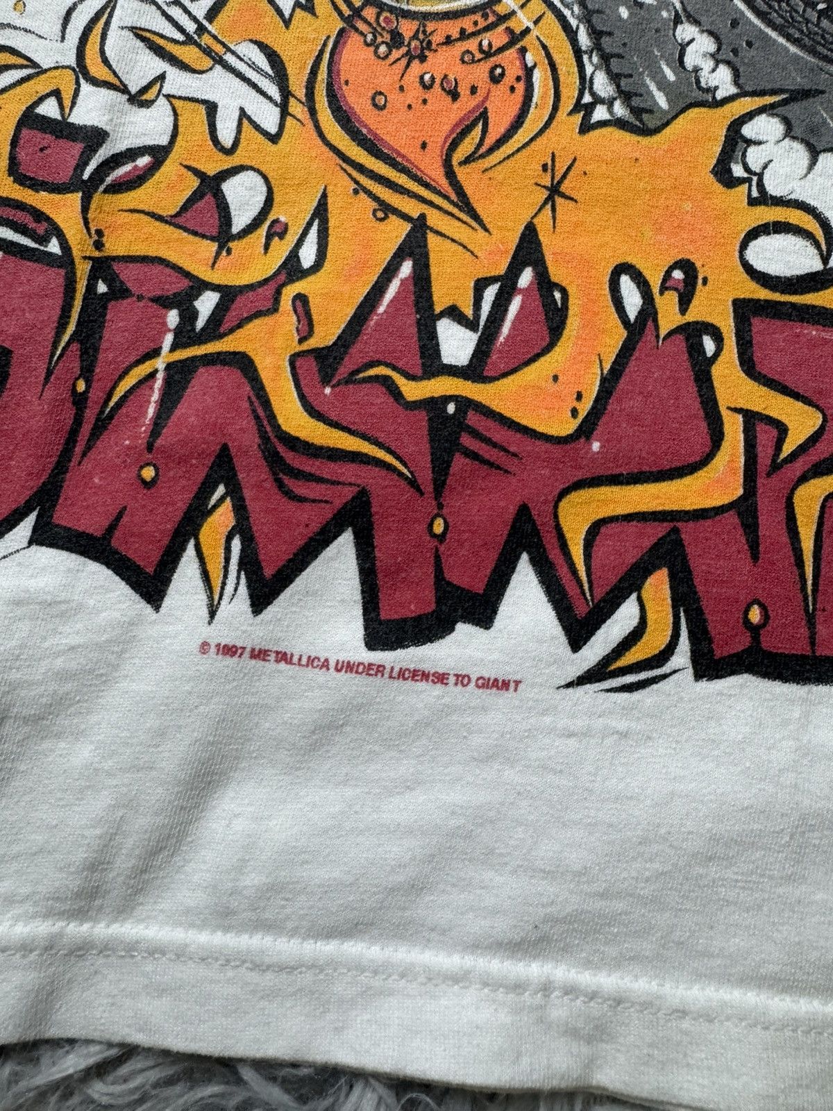 Metallica Vintage Metallica 1997 Gimme Fuel Size US XL / EU 56 / 4 - 2 Thumbnail