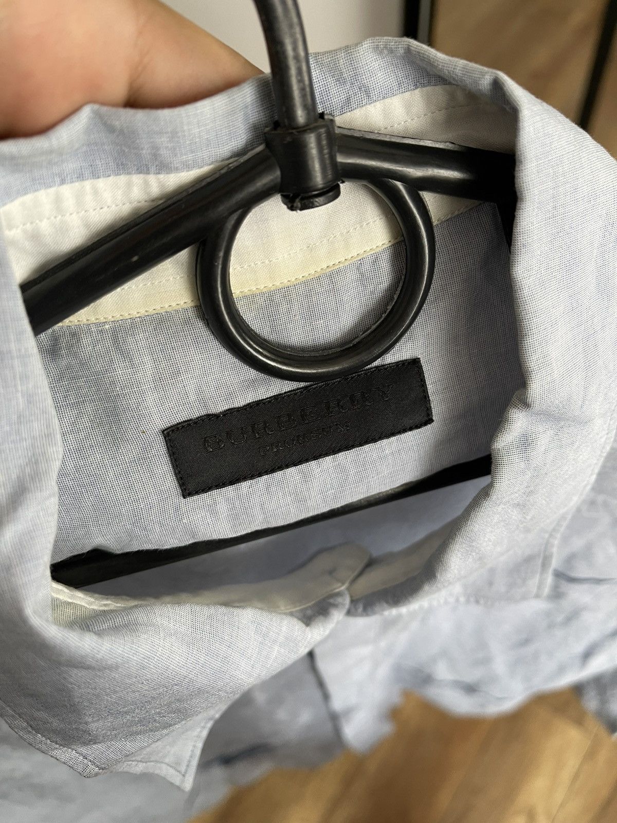 Burberry Prorsum Burberry Prorsum Shirt Button Up Long Sleeve Size US L / EU 52-54 / 3 - 10 Thumbnail