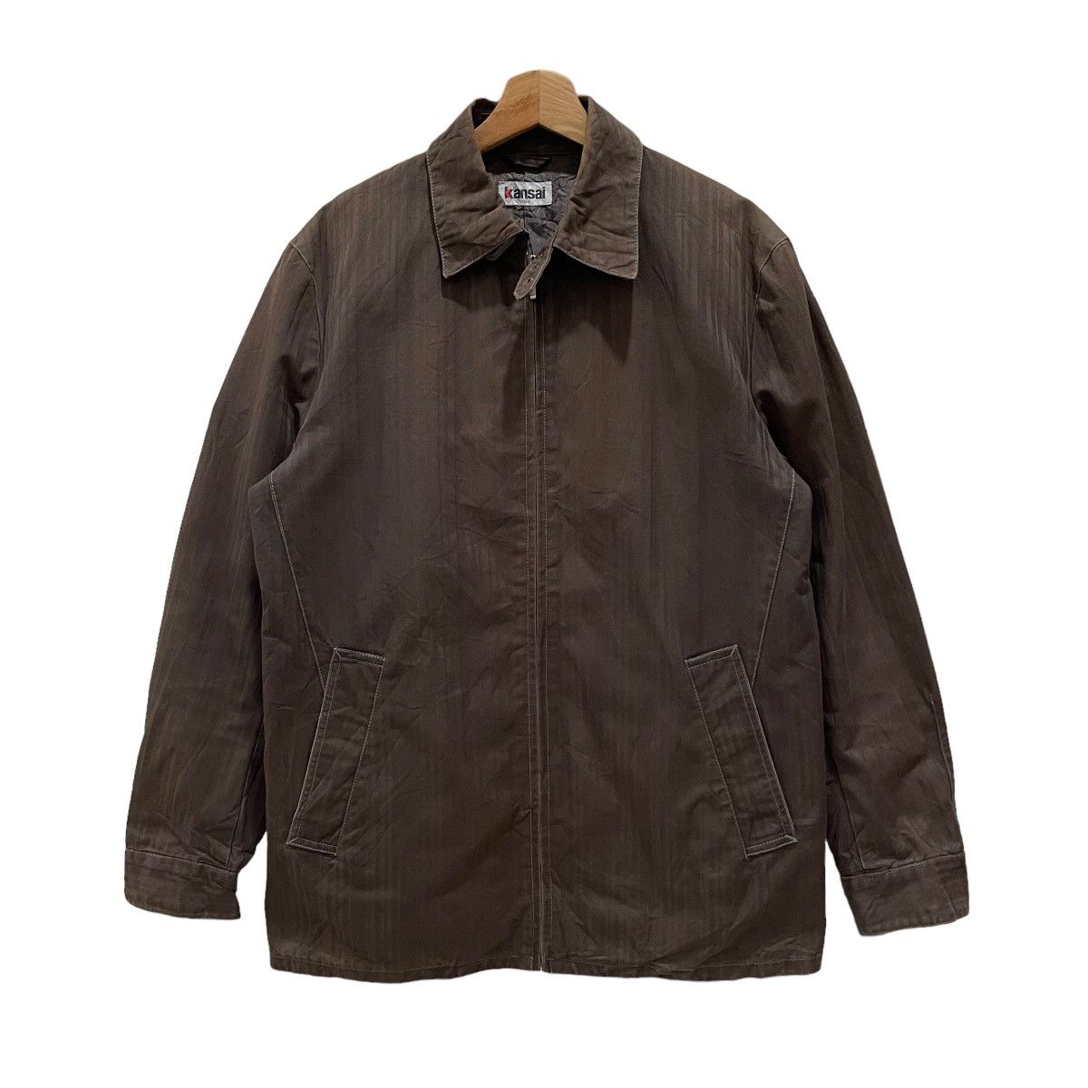 Kansai Yamamoto × Vintage Vintage 90s Kansai Yamamoto Zipper Jacket Size US M / EU 48-50 / 2 - 1 Thumbnail