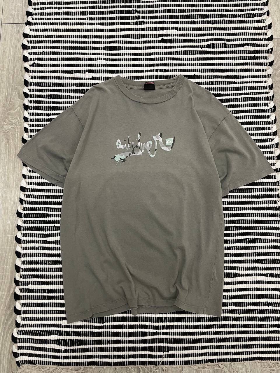 Quiksilver × Vintage Vintage Quicksilver Faded Baggy Tee T-Shirt Y2K Size US L / EU 52-54 / 3 - 1 Thumbnail