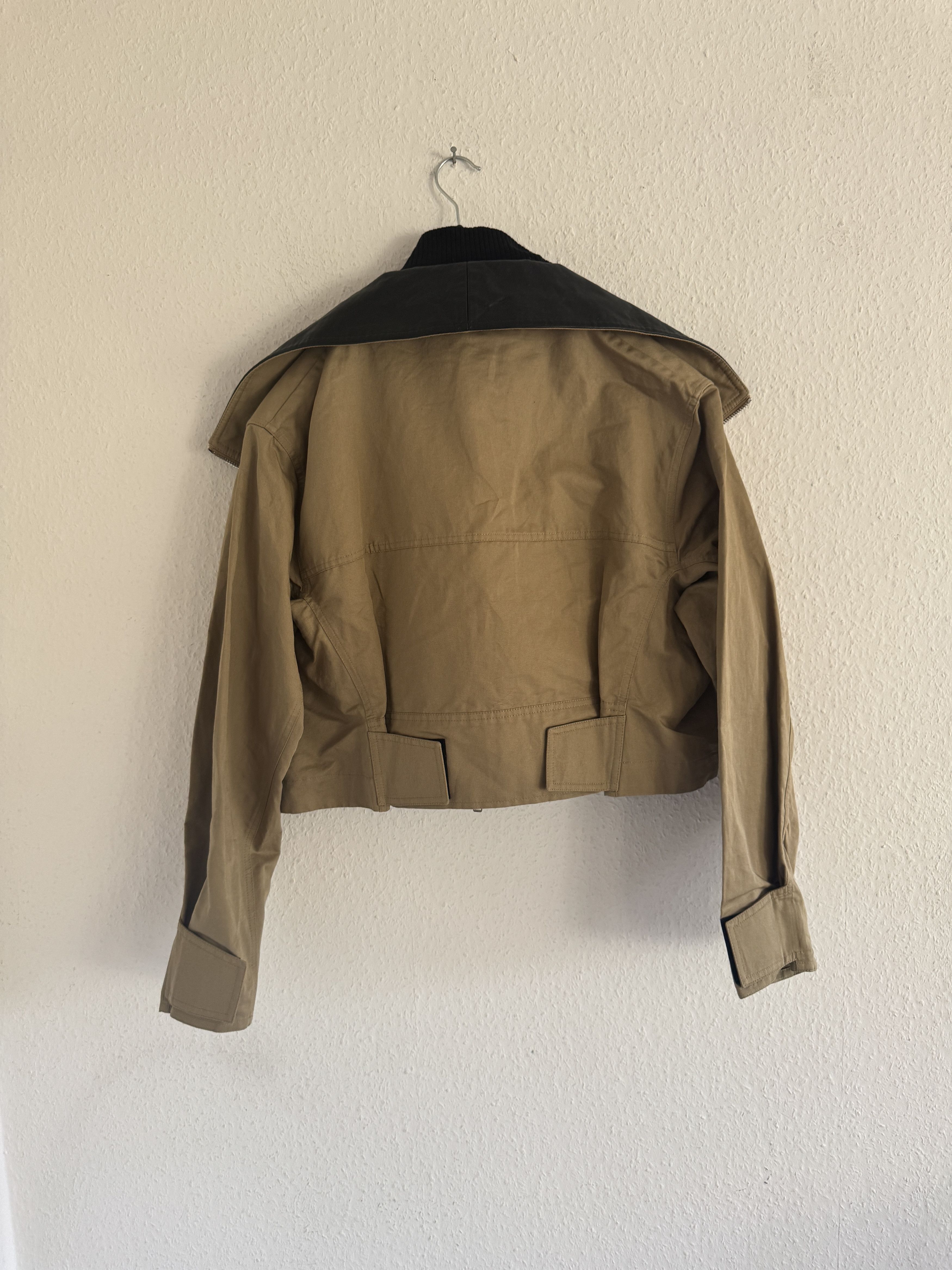 Givenchy Pre-Fall 2021 Campaign Sample Hybrid Leather Jacket Size US M / EU 48-50 / 2 - 14 Thumbnail