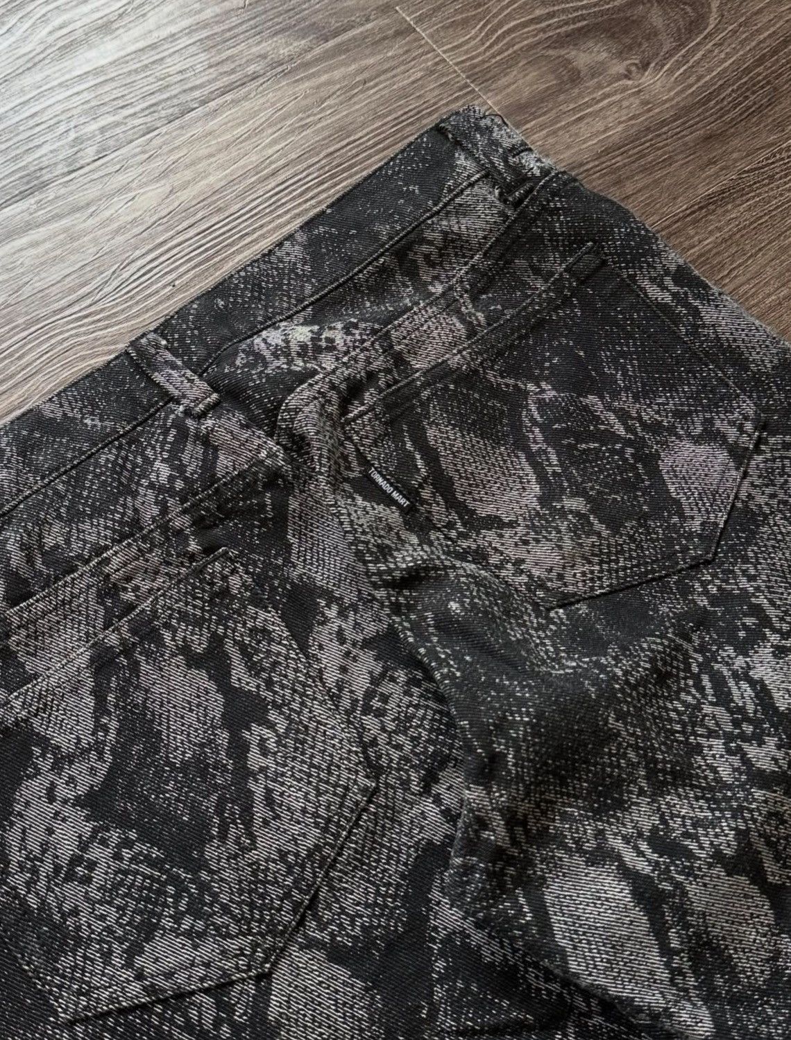 Tornado Mart Tornado mart Pyton Skin Flare pants Size US 30 / EU 46 - 6 Thumbnail