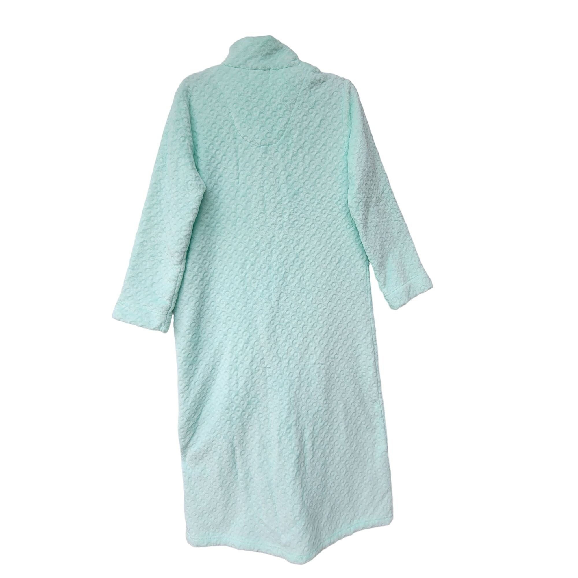 Other ⭐Miss Elaine Long Sleeve 2 pockets Zip Front Long Robe Sz S Size S / US 4 / IT 40 - 2 Thumbnail