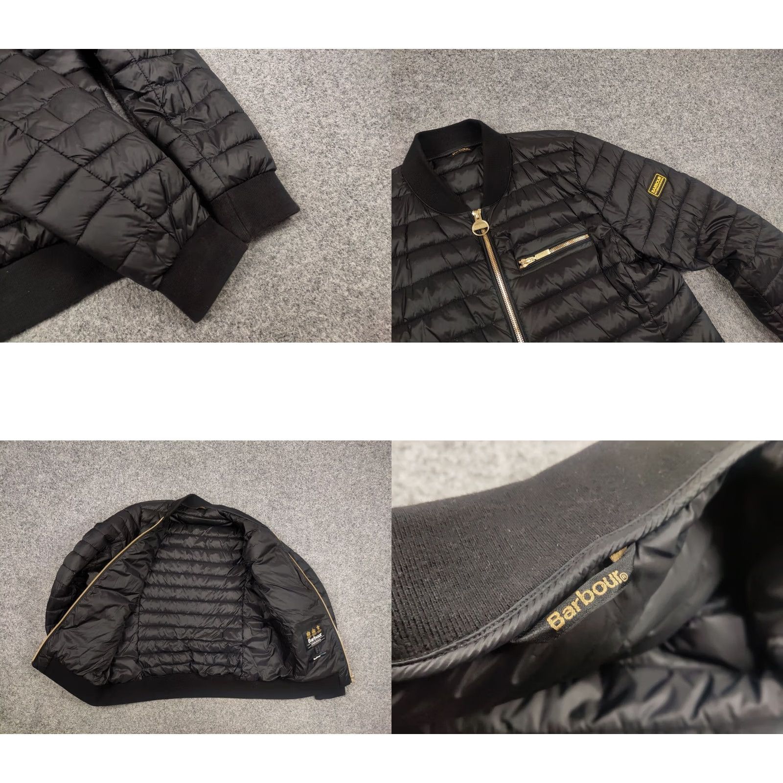 Barbour Barbour International Womens Gauge Quilted Bomber Jacket - Barbour - Jacket - Women - XS? Size L / US 10 / IT 46 - 8 Thumbnail
