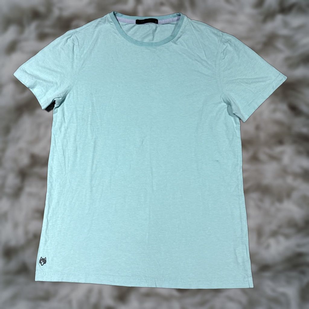 Vintage Greyson Shirt Mens S Blue Crewneck Tee Performance Stretch Golf Short Sleeve Breathable Moisture Wicking Lightweight Athletic Sports Athleisure Size US S / EU 44-46 / 1 - 1 Thumbnail
