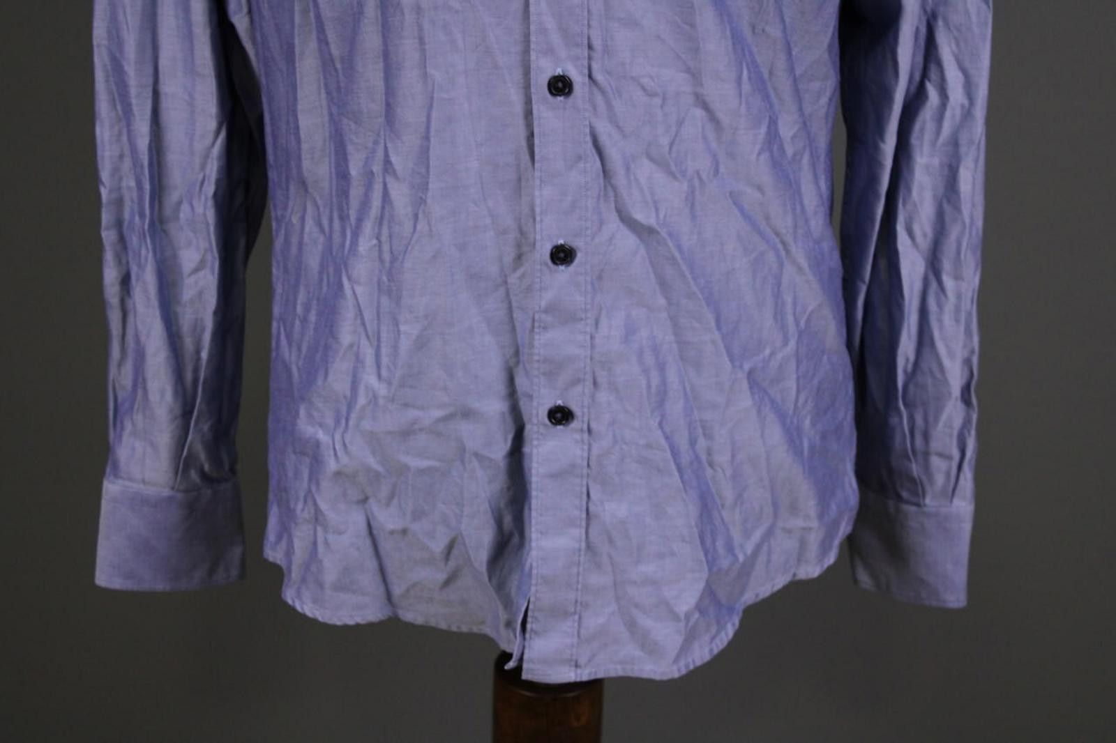 Z Zegna Z Zegna Blue City Button Down Shirt Size 39 / 15 1/2 Size US M / EU 48-50 / 2 - 5 Thumbnail