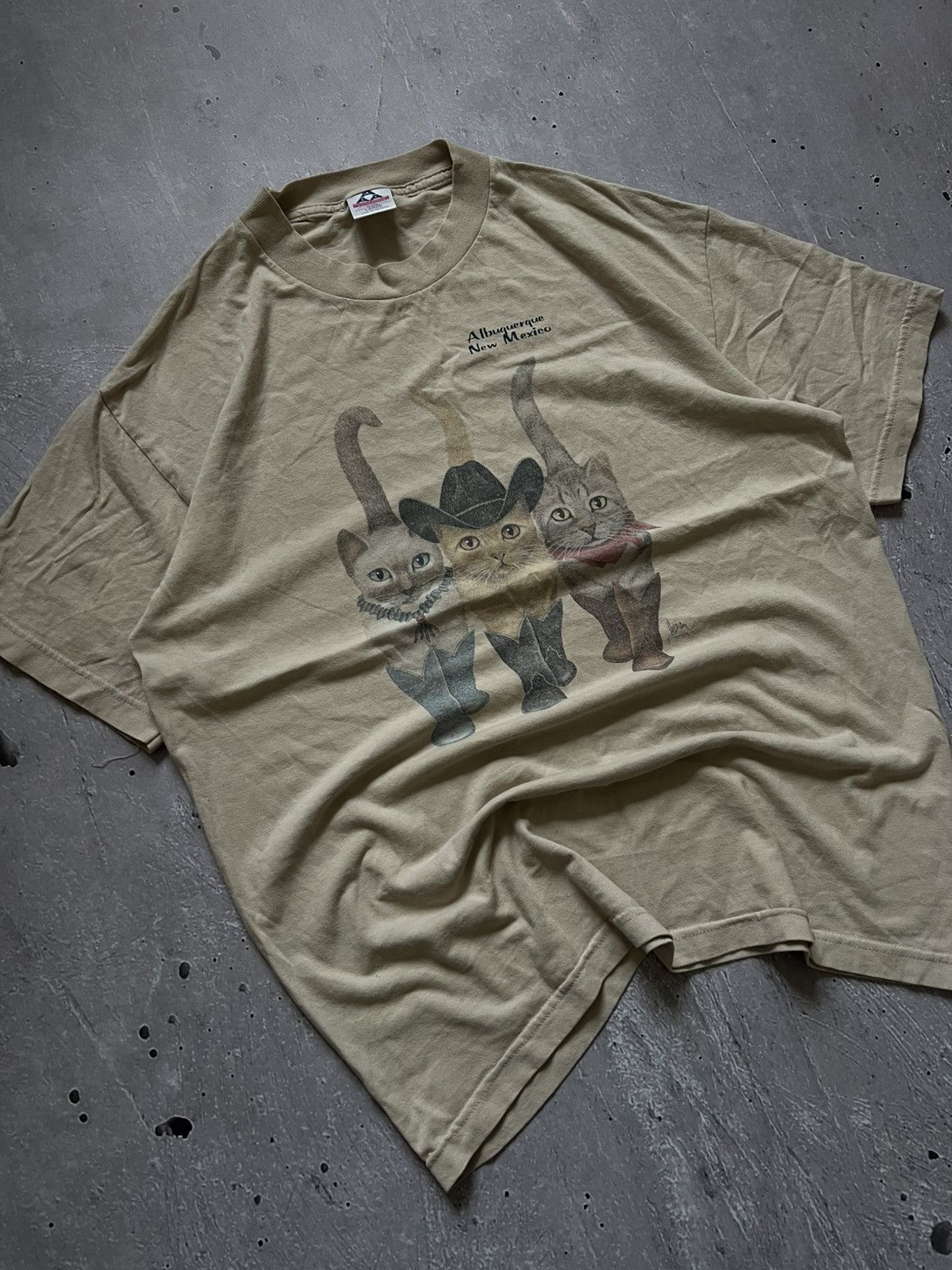 Other Vintage T-shirt 1996 Bob Harrison 3 Cat Size L Size US L / EU 52-54 / 3 - 1 Thumbnail