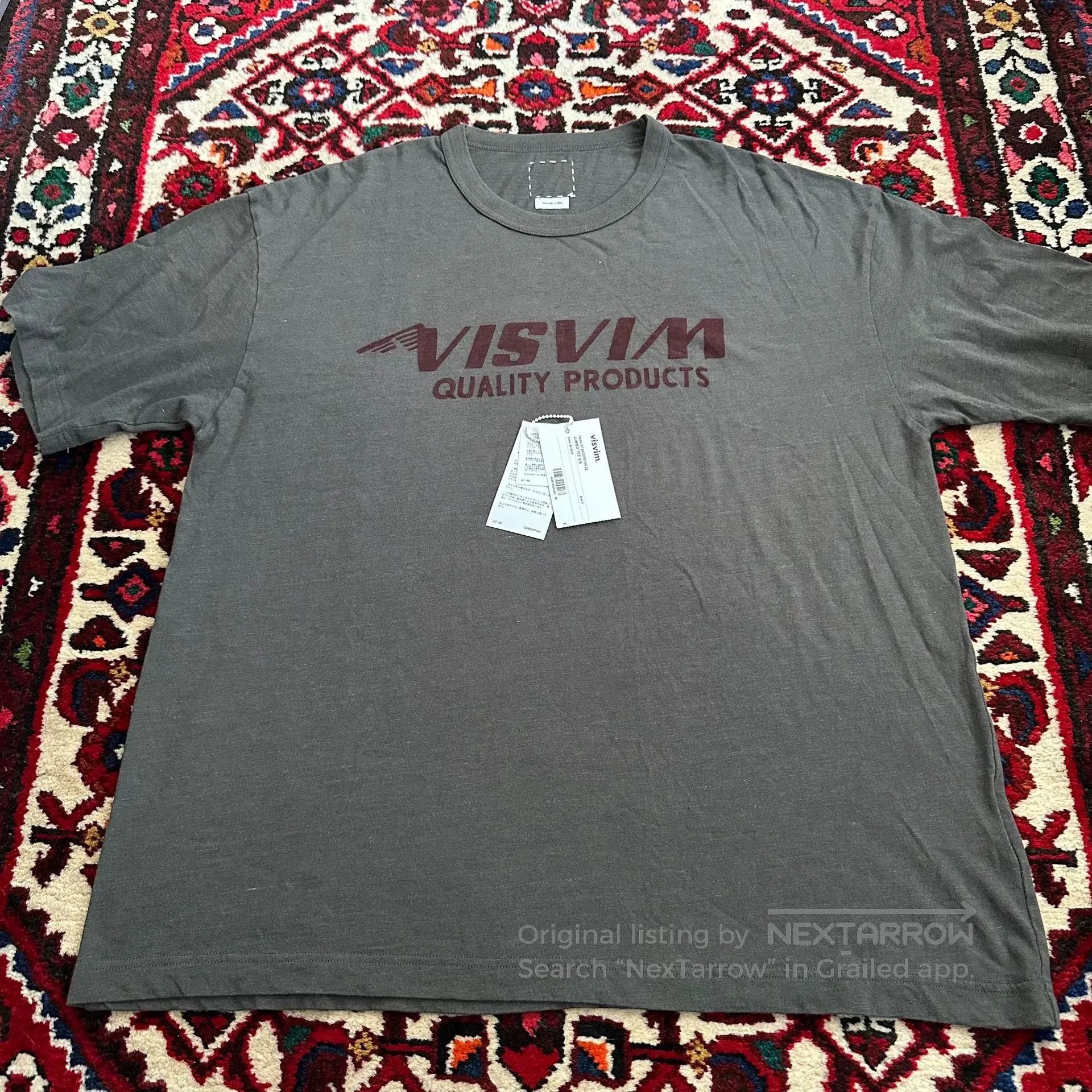 Visvim Visvim Jumbo Tee Short Sleeve T. Size US XL / EU 56 / 4 - 3 Thumbnail