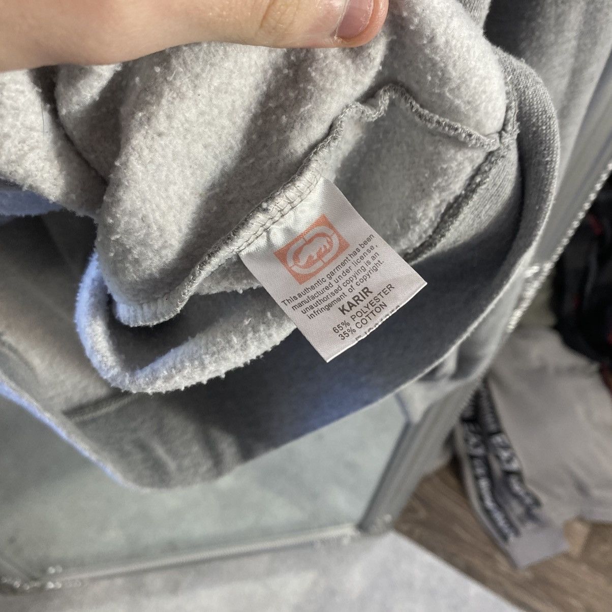 Ecko Unltd. Vintage grey Ecko zip hoodie Size US XL / EU 56 / 4 - 7 Thumbnail