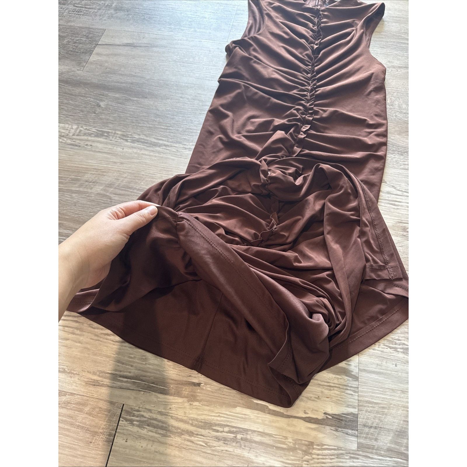 Zara ZARA CENTRAL RUFFLED MIDI DRESS- BRAND NEW SIZE M Size M / US 6-8 / IT 42-44 - 7 Thumbnail