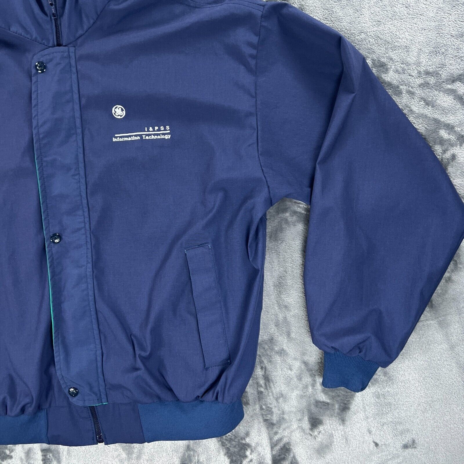 Other Vintage 80's General Electric King Louie Employee Jacket Men Size US XL / EU 56 / 4 - 12 Thumbnail